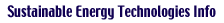 Sustainable Energy Technologies